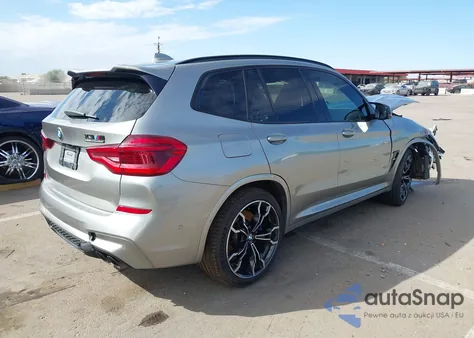 2020 BMW X3 M Competition из США, поврежденный, VIN 5YMTS0C05LLA57794